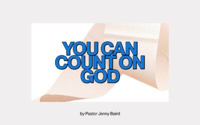 You Can Count on God